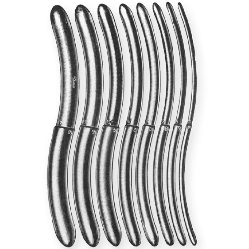 Hegar Uterine Dilator, Double-Ended, 7 1/2" (19.1 Cm), 29.0 Mm / 30.0 Mm